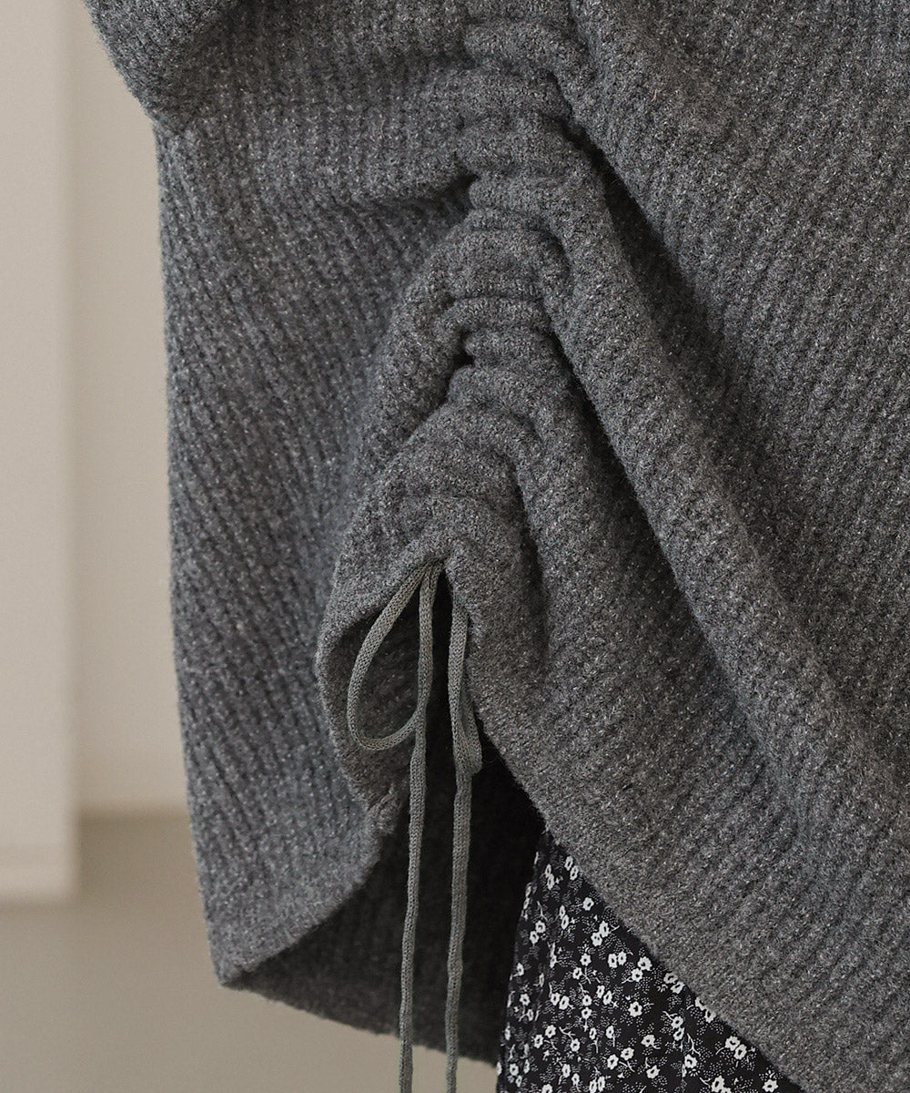 side drost over knit