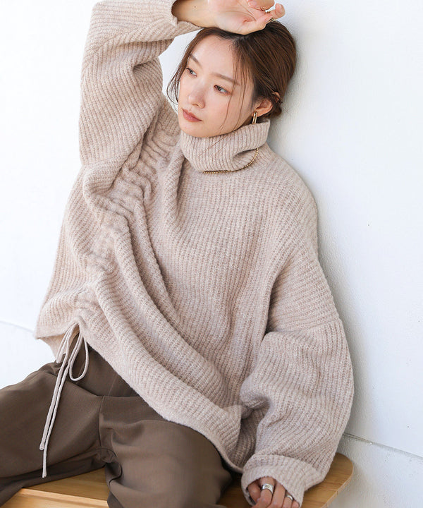 side drost over knit
