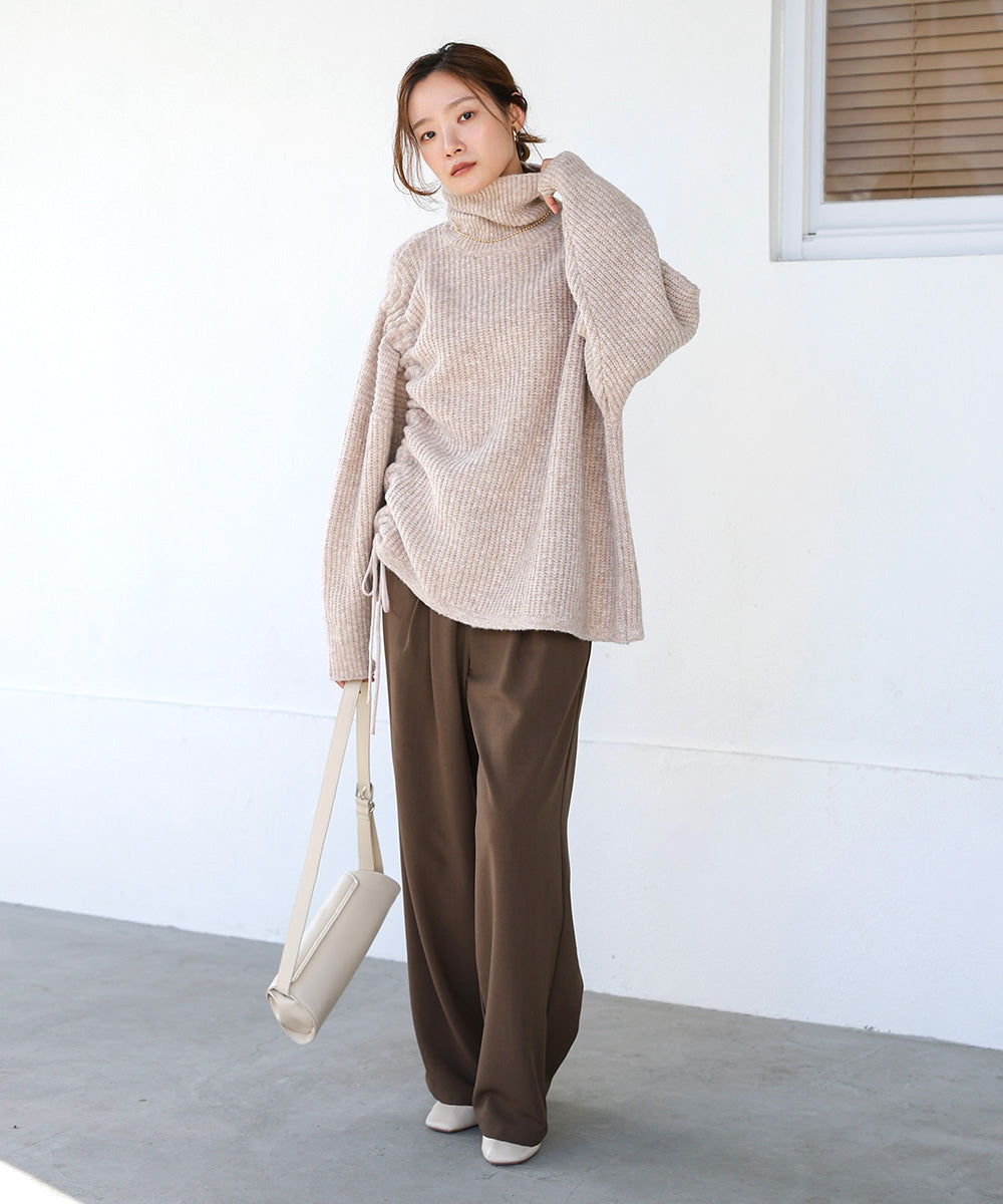 side drost over knit