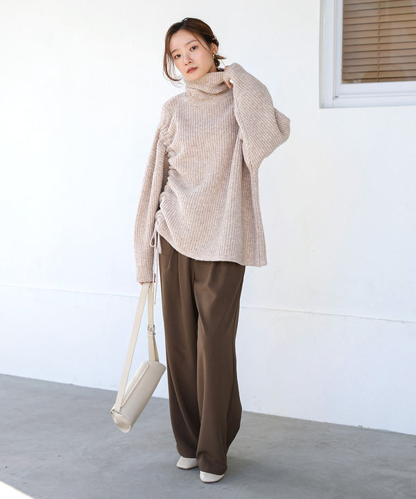 side drost over knit