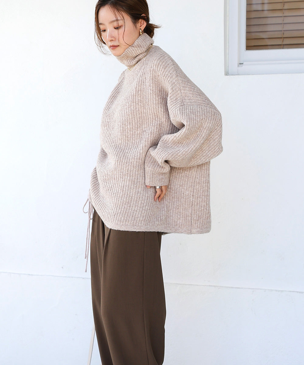 side drost over knit