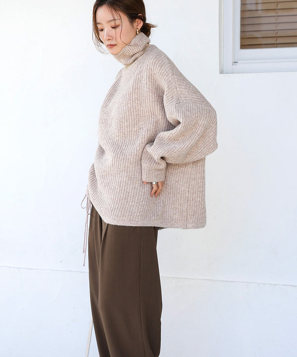 side drost over knit