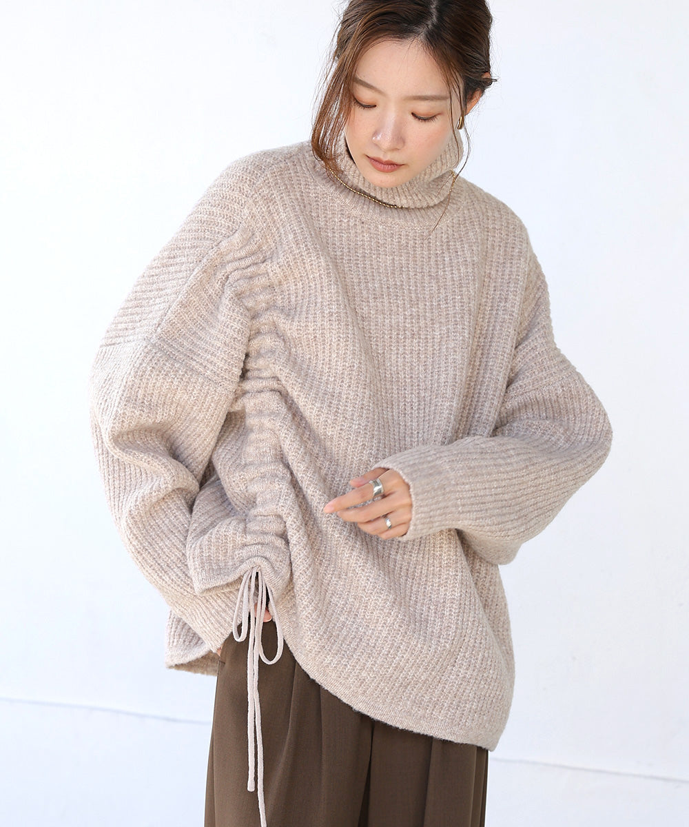 side drost over knit