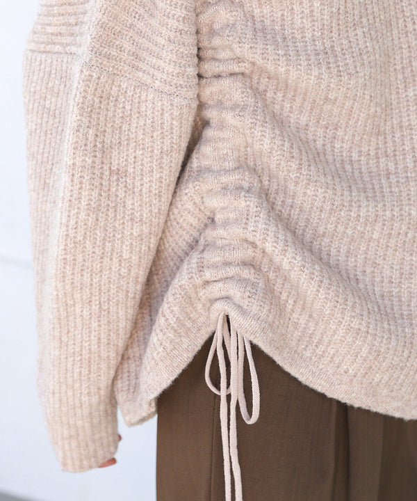 side drost over knit