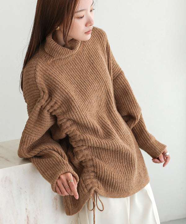 side drost over knit