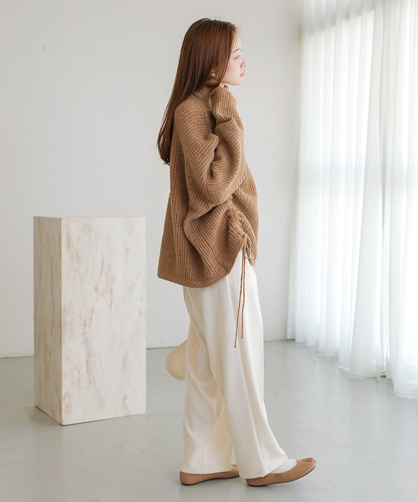 side drost over knit