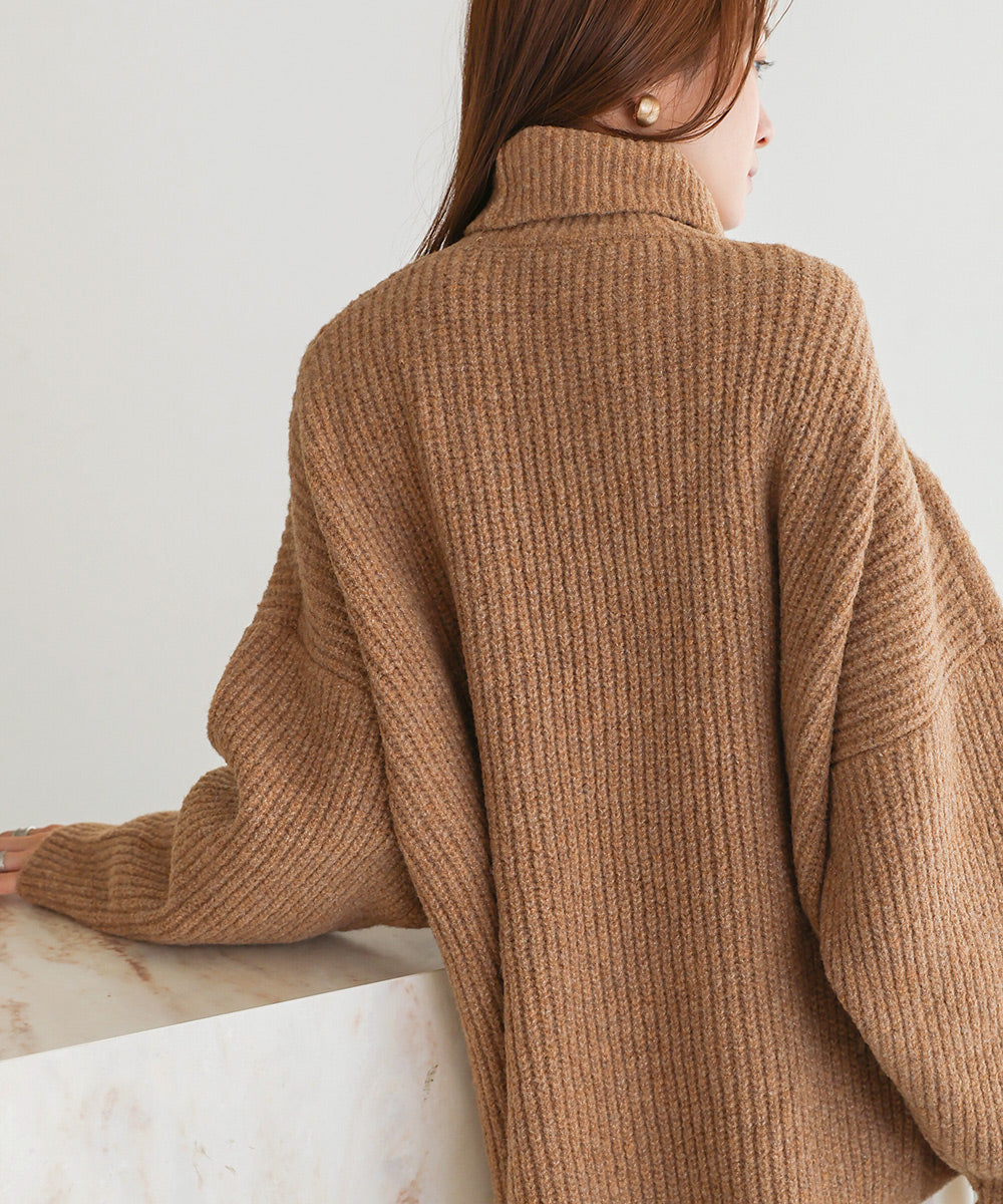 side drost over knit