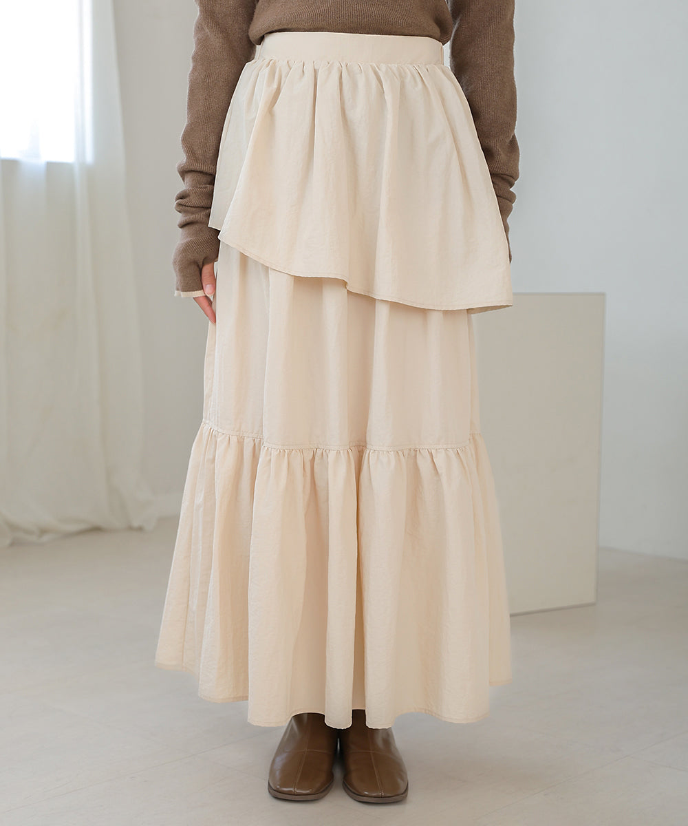 TIERED VOLUME SKIRT