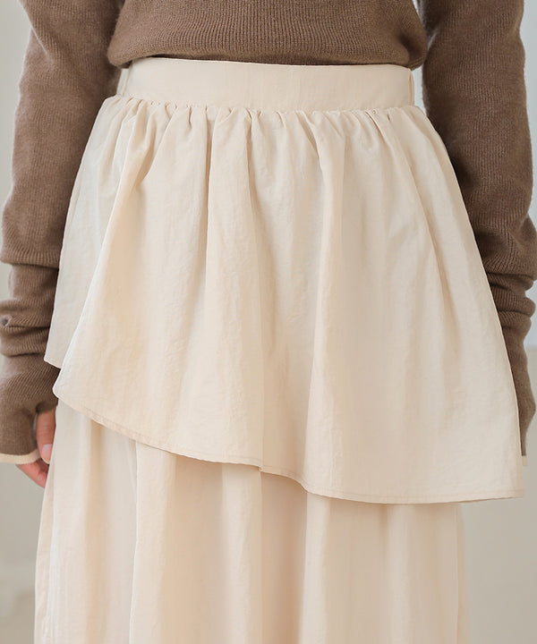 TIERED VOLUME SKIRT