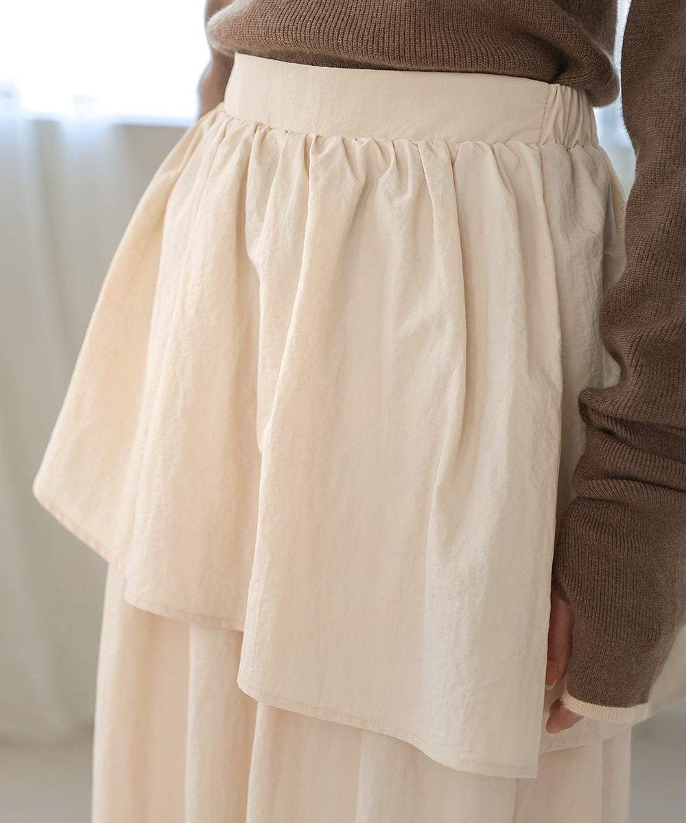 TIERED VOLUME SKIRT
