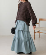 TIERED VOLUME SKIRT