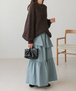 TIERED VOLUME SKIRT