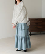 TIERED VOLUME SKIRT