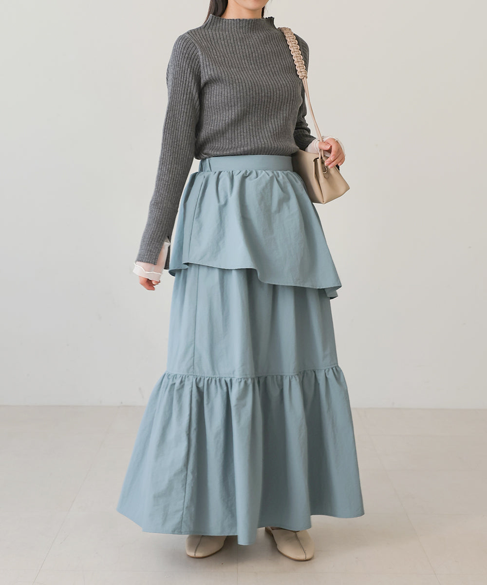 TIERED VOLUME SKIRT