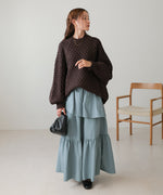 TIERED VOLUME SKIRT