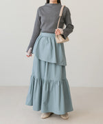 TIERED VOLUME SKIRT