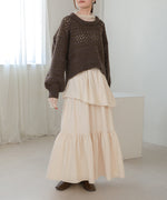 TIERED VOLUME SKIRT