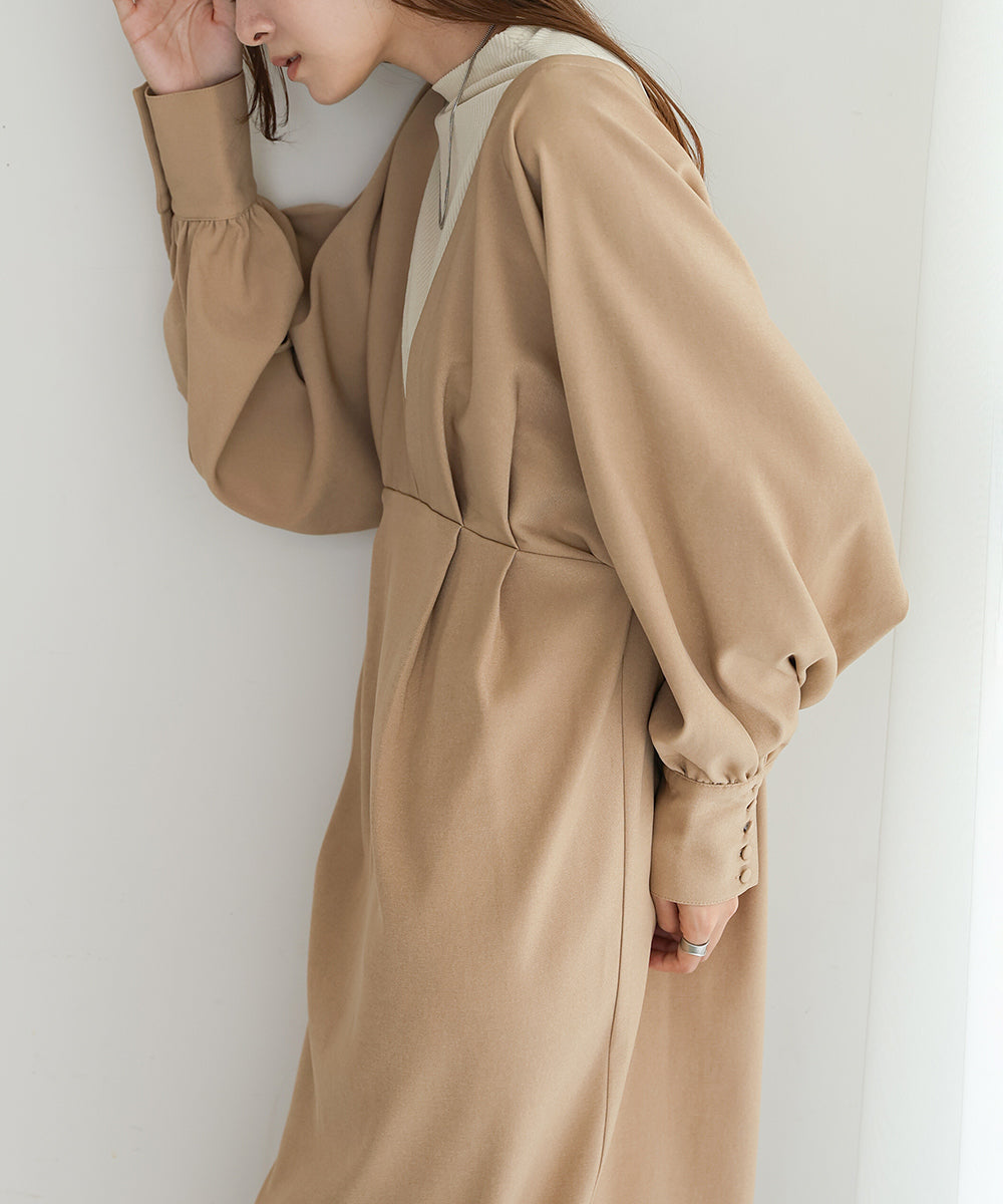 LAYERED STYLE TUCK ONEPIECE – Bab