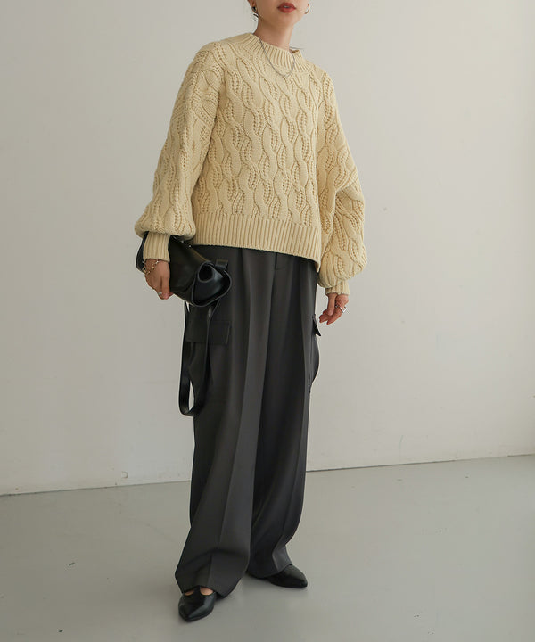 cable knit tops