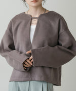 2WAY KEY NECK PULLOVER