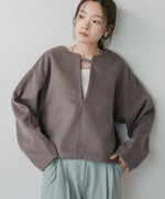 2WAY KEY NECK PULLOVER