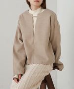 2WAY KEY NECK PULLOVER
