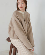 2WAY KEY NECK PULLOVER