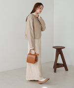 2WAY KEY NECK PULLOVER