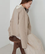 2WAY KEY NECK PULLOVER