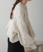 cable knit tops