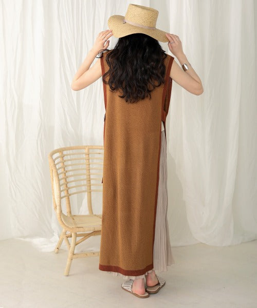 COLOR LONG VEST