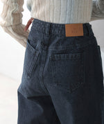FRONT DOUBLE POCKET DENIM PANTS