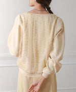 LACE TULLE CARDIGAN