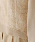 LACE TULLE CARDIGAN