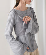 SHAGGY BUSTIER SET TOPS