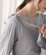 SHAGGY BUSTIER SET TOPS