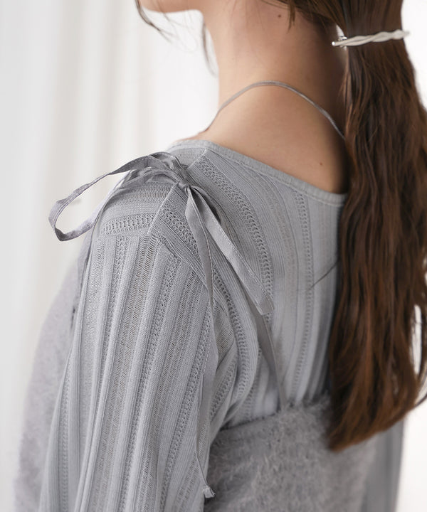 SHAGGY BUSTIER SET TOPS