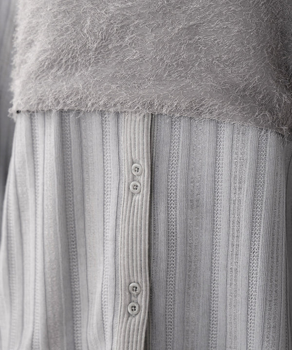 SHAGGY BUSTIER SET TOPS