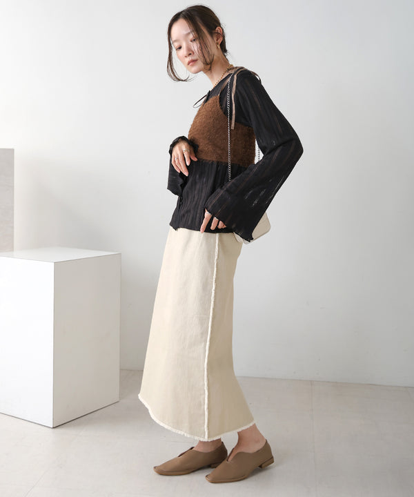 SHAGGY BUSTIER SET TOPS