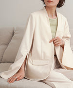 SLEEVE SLIT JACKET