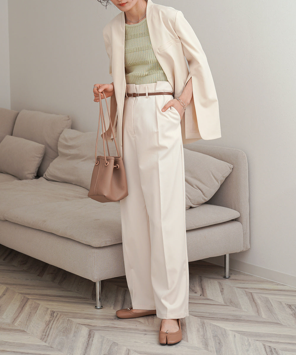 SLEEVE SLIT JACKET