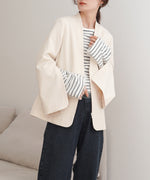 SLEEVE SLIT JACKET