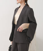 SLEEVE SLIT JACKET