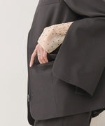 SLEEVE SLIT JACKET