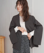SLEEVE SLIT JACKET