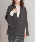 SLEEVE SLIT JACKET