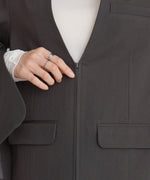 SLEEVE SLIT JACKET