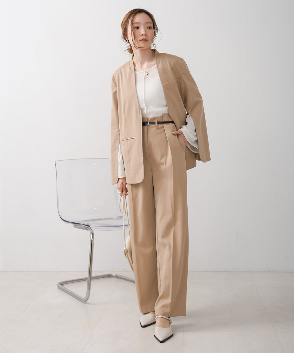SLEEVE SLIT JACKET