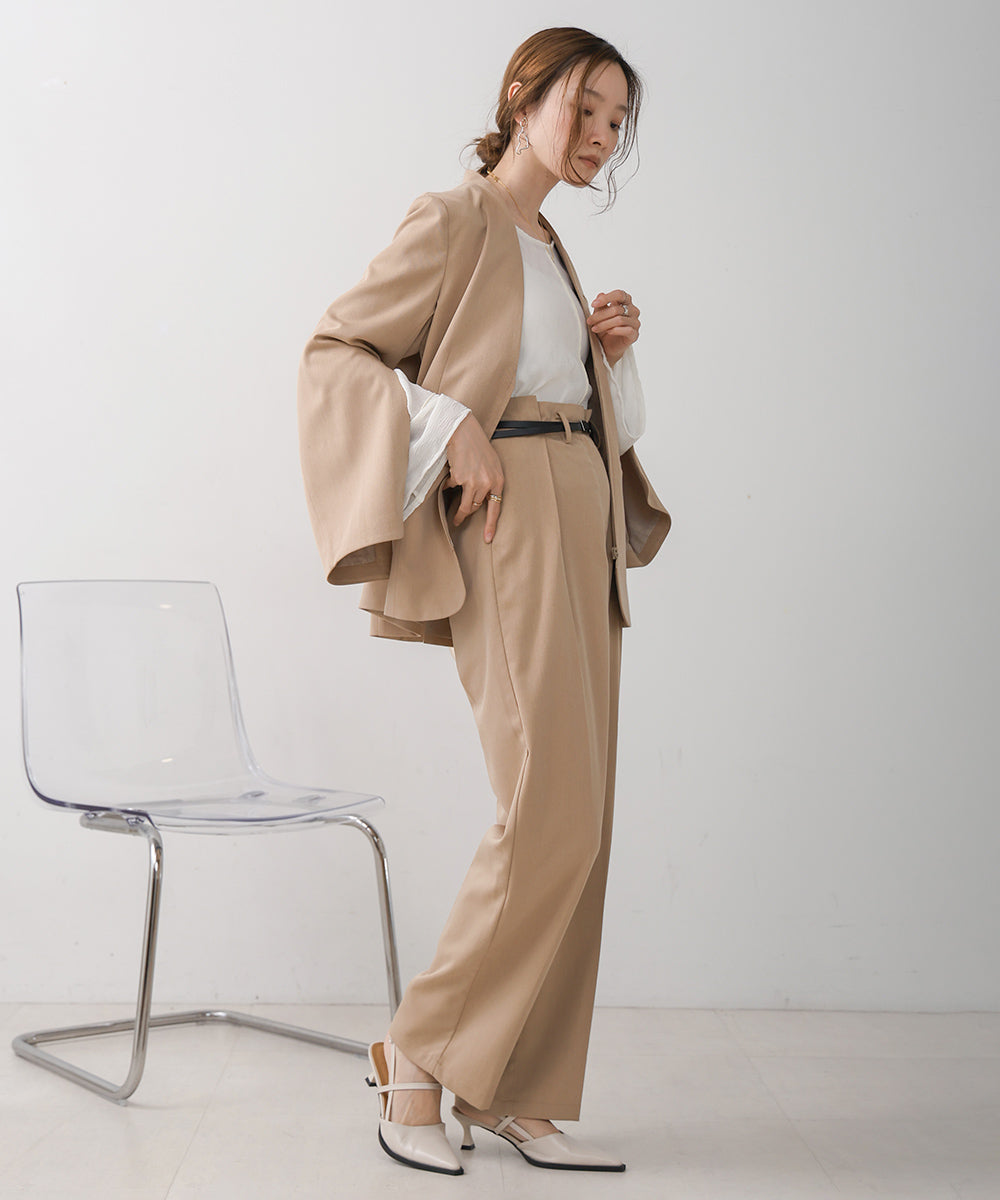 SLEEVE SLIT JACKET