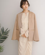 SLEEVE SLIT JACKET